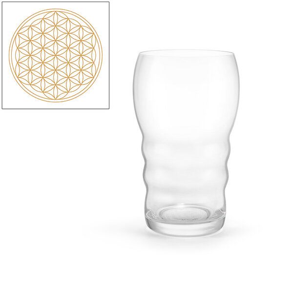 Nature´s Design Trinkglas Galileo mundgeblasen von Nature´s Design