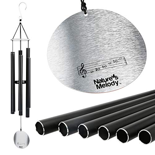 NATURE'S AT36BK MELODY - Aureole Tunes Klangspiel ca. 36 Zoll/ca. 91 cm, schwarz von Nature's Melody