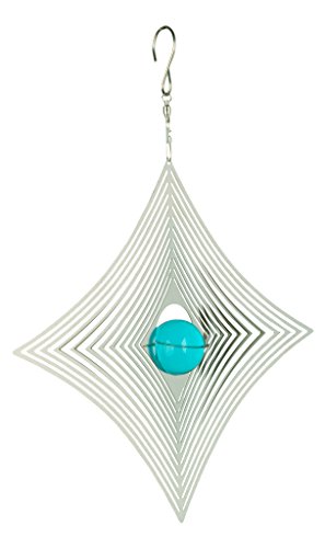 NATURE'S MELODY - Cosmo Windspiel DIAMANT, ca. 8 Zoll / ca. 20 cm, silberfarben NATURE'S MELODY - Cosmo Windspiel DIAMANT, ca. 8 Zoll / ca. 20 cm, silberfarben von Nature's Melody