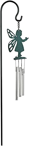 NATURE'S MELODY - Ornament Klangspiel Gartenstecker ELFE, ca. 18 Zoll /ca. 45 cm von Nature's Melody