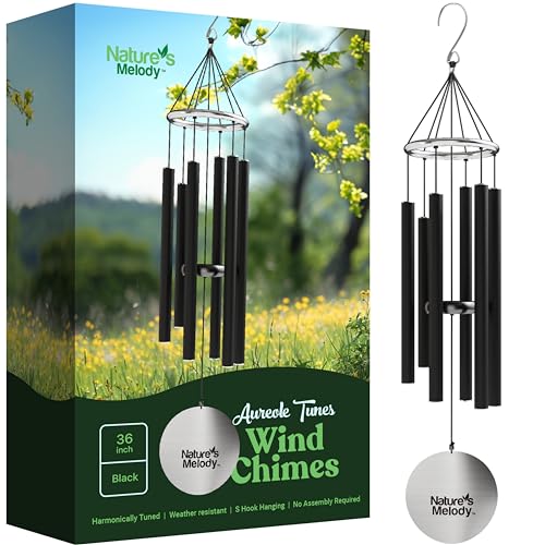 Nature 's Melody 91,4 cm Aureole Tuned Wind Chime von Nature's Melody