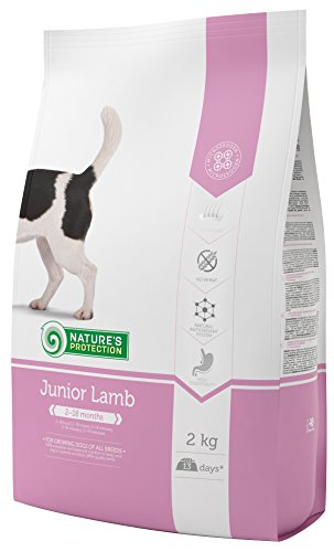Nature's Protection Dog Junior with Lamb, 1er Pack (1 x 2 kg) von Nature's Protection
