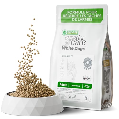 Nature's Protection Superior Care Trockenfutter für Hunde Insektenproteine - Hypoallergenes Hundefutter Getreidefrei für Ausgewachsene, Aller Kleine Und Mini Rassen - Insekten, 1.5kg von Nature's Protection