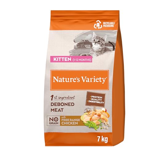 Nature's Variety Selected Katzenfutter Junior, getreidefrei, mit Camper-Hühnchen ohne Knochen, 7 kg Nature's Variety Selected Katzenfutter Junior, getreidefrei, mit Camper-Hühnchen ohne Knochen, 7 kg von Nature's Variety