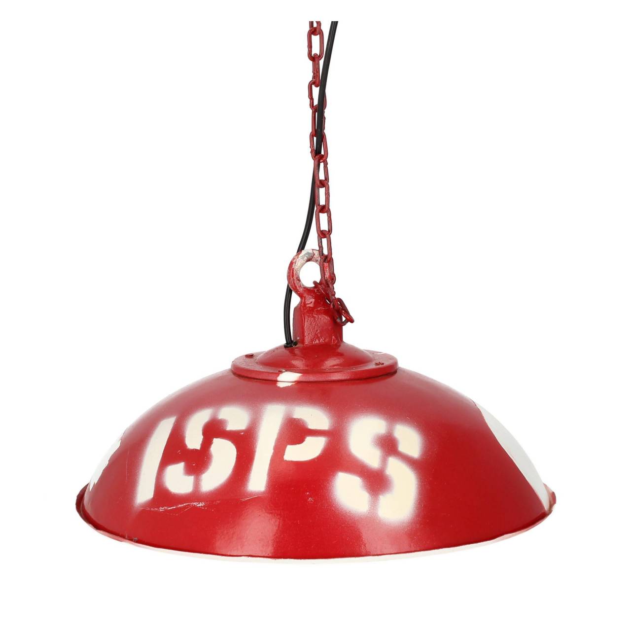 Nature & Style Deckenlampe Red - Reclaim-Reinvent-Lampe Upcycling rot von Nature & Style