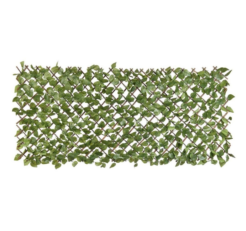 Nature Pergola Spalier mit künstlichen Lorbeerblättern 90x180 cm Grün Blätter, (1-tlg) von Nature