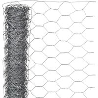 Nature - Sechseckgeflecht 0,5x10 m 25 mm Verzinkter Stahl von Nature