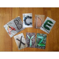 Rustikales Alphabet-SetRustikales Klassenzimmer DekorRustikales Kinderzimmer DekorNatur BuchstabenRustikales DekorNatürliches Vorschul von NatureDecorByKatie