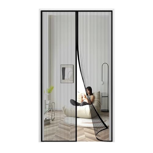 Magnetgitter 120×240cm Magnetisches Insekten- und Fliegengitter, Robustes Fliegengitter mit starken Magneten und Klebeband, Kein Bohren nötig, Geeignet für Balkon-/Terrassentüren Magnetgitter 120×240cm Magnetisches Insekten- und Fliegengitter, Robustes Fliegengitter mit starken Magneten und Klebeband, Kein Bohren nötig, Geeignet für Balkon-/Terrassentüren von NatureHaven