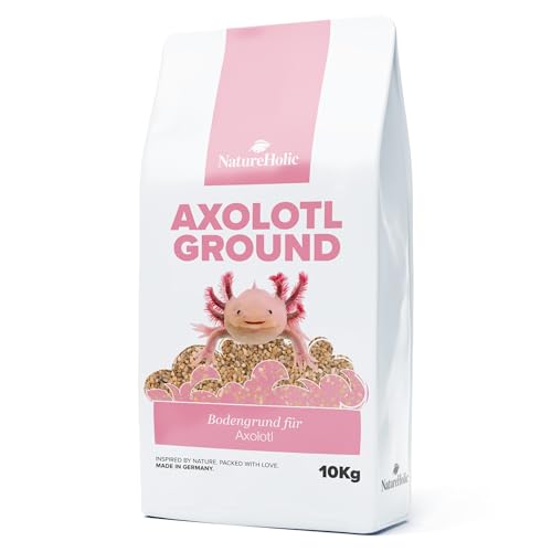 NatureHolic Axolotl Safe Ground | Spezialbodengrund für Axolotl | Abgerundeter Naturkies Spezialkies | Optimale Körnung 2-3mm | Eignet Sich als alleiniges Aquarium Substrat | 10kg NatureHolic Axolotl Safe Ground | Spezialbodengrund für Axolotl | Abgerundeter Naturkies Spezialkies | Optimale Körnung 2-3mm | Eignet Sich als alleiniges Aquarium Substrat | 10kg von NatureHolic