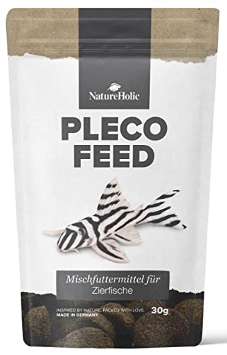 NatureHolic Welsfeed - Welsfutter - Futtertabs für Saugwelse - mit Ballaststoffen - Keine Wassertrübung - Made in Germany - 50ml von NatureHolic