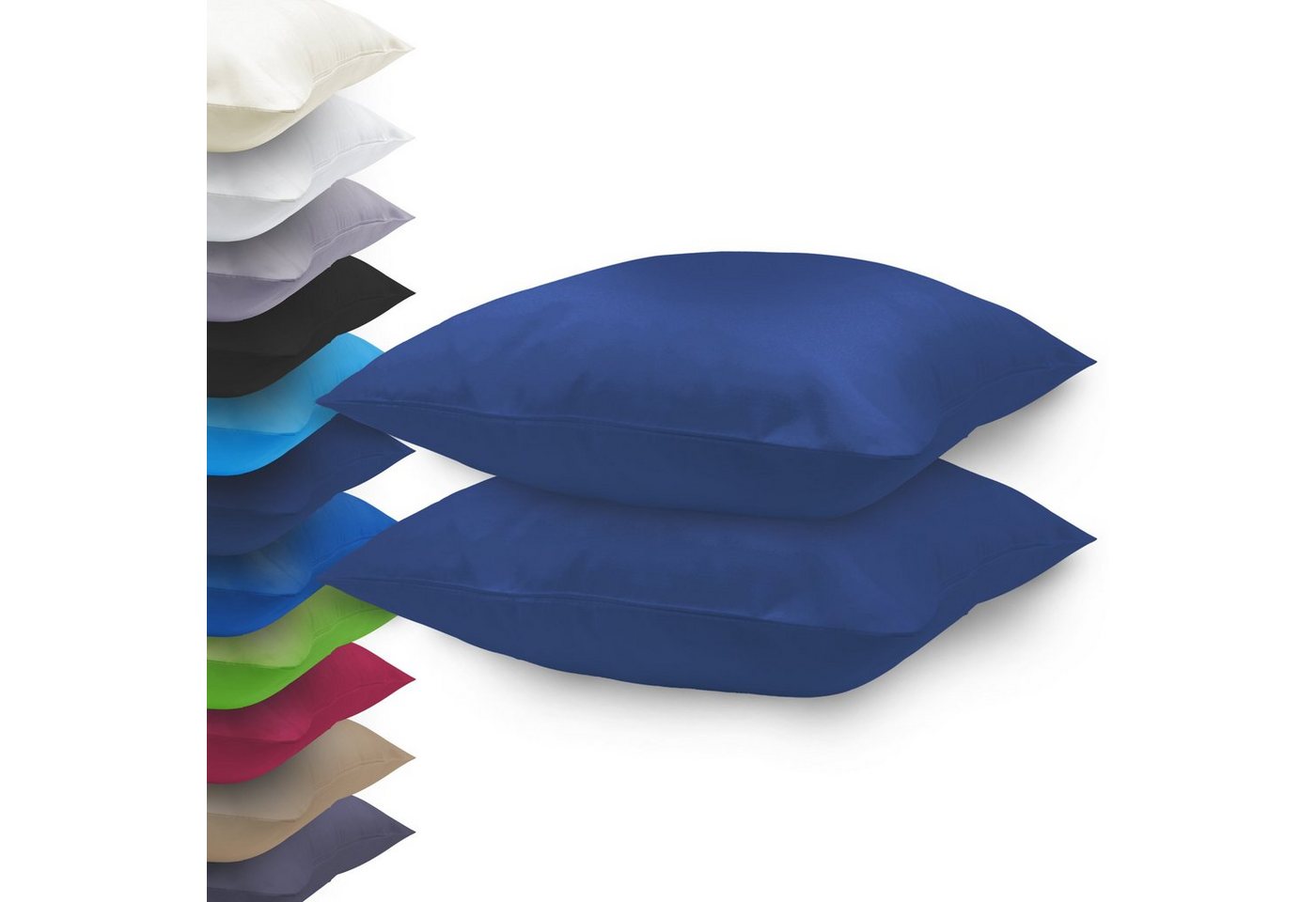 NatureMark Kissenbezüge 2er Pack Mikrofaser Kissenbezug, blau) NatureMark Kissenbezüge 2er Pack Mikrofaser Kissenbezug, blau) von NatureMark