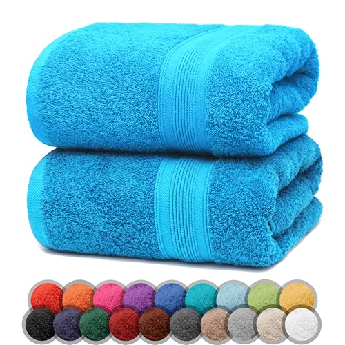 NatureMark 2er Pack DUSCHTÜCHER Premium Qualität 70x140cm DUSCHTUCH Dusch-Handtuch Doppelpack Farbe: Türkis NatureMark 2er Pack DUSCHTÜCHER Premium Qualität 70x140cm DUSCHTUCH Dusch-Handtuch Doppelpack Farbe: Türkis von NatureMark