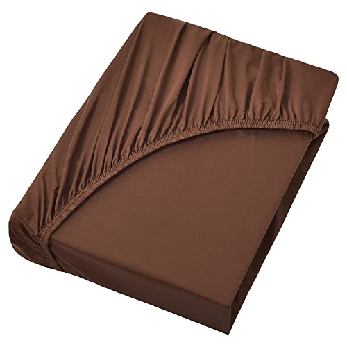 NatureMark Jersey Spannbettlaken, Spannbetttuch 100% Baumwolle in vielen Größen und Farben MARKENQUALITÄT ÖKOTEX Standard 100 | 120x200 cm - Schoko braun NatureMark Jersey Spannbettlaken, Spannbetttuch 100% Baumwolle in vielen Größen und Farben MARKENQUALITÄT ÖKOTEX Standard 100 | 120x200 cm - Schoko braun von NatureMark