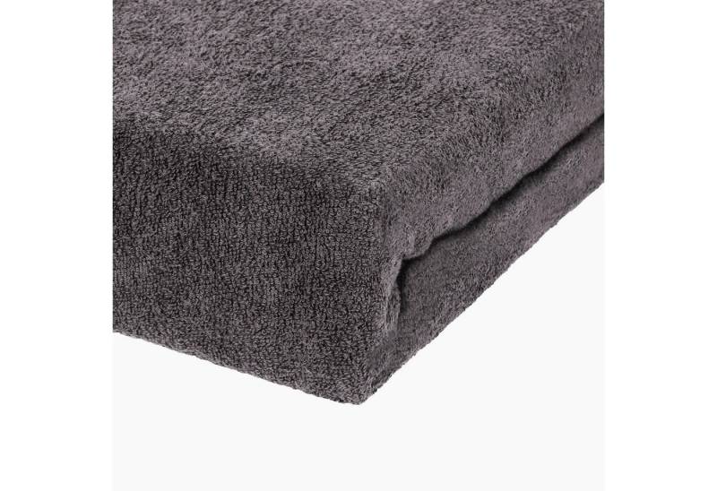 NatureMark Spannbettlaken Frottee Spannbettlaken, 80% Baumwolle / 20% Polyester, Gummizug: rundum, (1 Stück), Spannbetttuch in vielen Größen und Farben von NatureMark