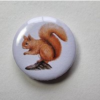 Kühlschrankmagnet Oder Button "Eichhörnchen" Kühlschrankmagnet Oder Button "Eichhörnchen" von NatureToPin