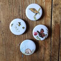 Kühlschrankmagnete „Garten" 4Er Set von NatureToPin