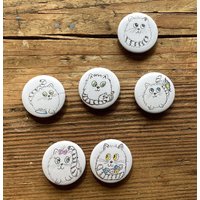 Magnete "Katzen" 6Er Set von NatureToPin