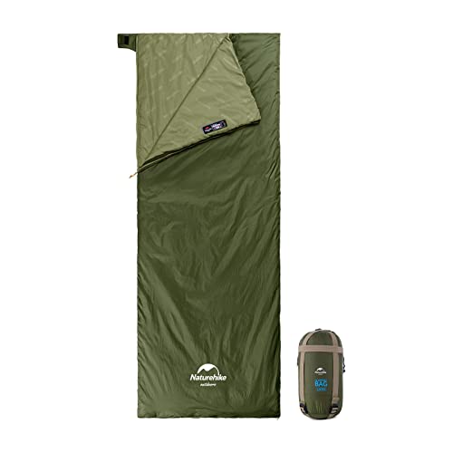 Naturehike Schlafsack Ultraleicht Mini Kleines Ultraleicht 760g für 3 Jahreszeiten mit 205 x 85cm zum Wandern Rucksackreisen Camping bei ca. 15°C Verwenden von Naturehike