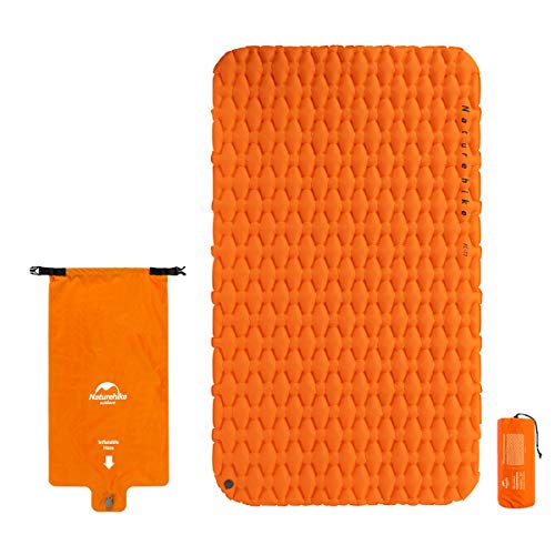 Naturehike Ultraleichte Aufblasbare Matratze für Outdoor Aktivitäten Tragbare Camping Schlafmatte wasserdichte und Dicke Liteck Matratze ideal für Camping Reisen und Freizeit von Naturehike