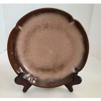 Jahrgang Frankoma 5F Plainsman Dunkelbraun 10" Teller Jahrgang Frankoma 5F Plainsman Dunkelbraun 10" Teller von NaturelandCandles