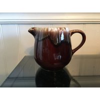 Vintage Usa Tropfglasur Keramik 4" Milchkännchen Mit Tropfschutz von NaturelandCandles