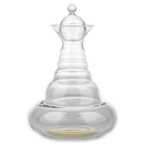 Golden Alladin Karaffe, 1,3 l, von Nature's Design, Tranparent, Gold, 28 cm von Natures-Design