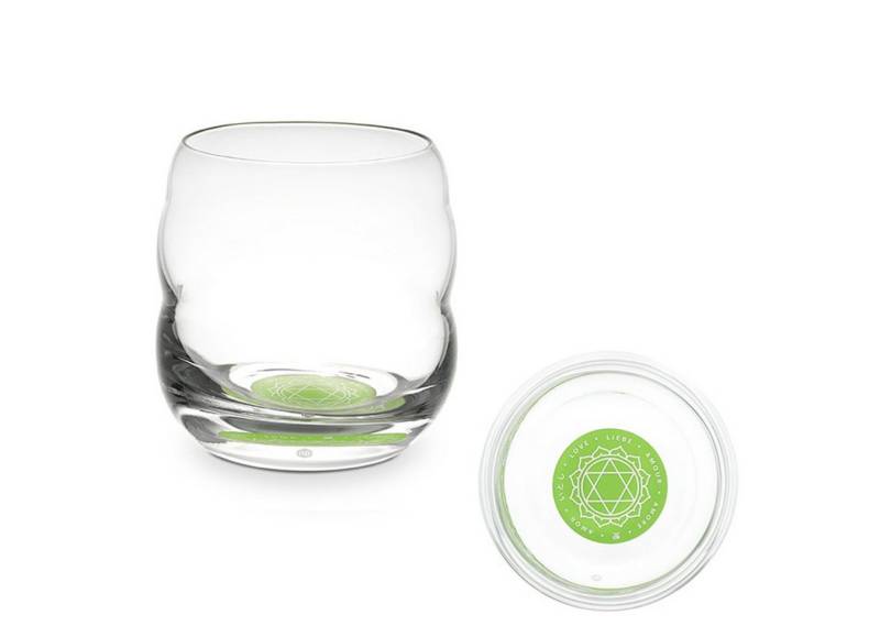 Natures-Design Glas Mythos Chakra Herz, Affirmation Liebe 0,25l, bleifreies Glas Natures-Design Glas Mythos Chakra Herz, Affirmation Liebe 0,25l, bleifreies Glas von Natures-Design