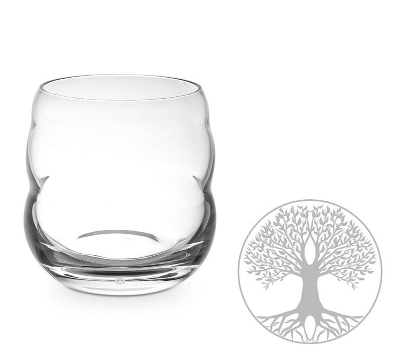 Natures-Design Glas Mythos Lasergravur Baum des Lebens 0,25l, bleifreies Glas Natures-Design Glas Mythos Lasergravur Baum des Lebens 0,25l, bleifreies Glas von Natures-Design