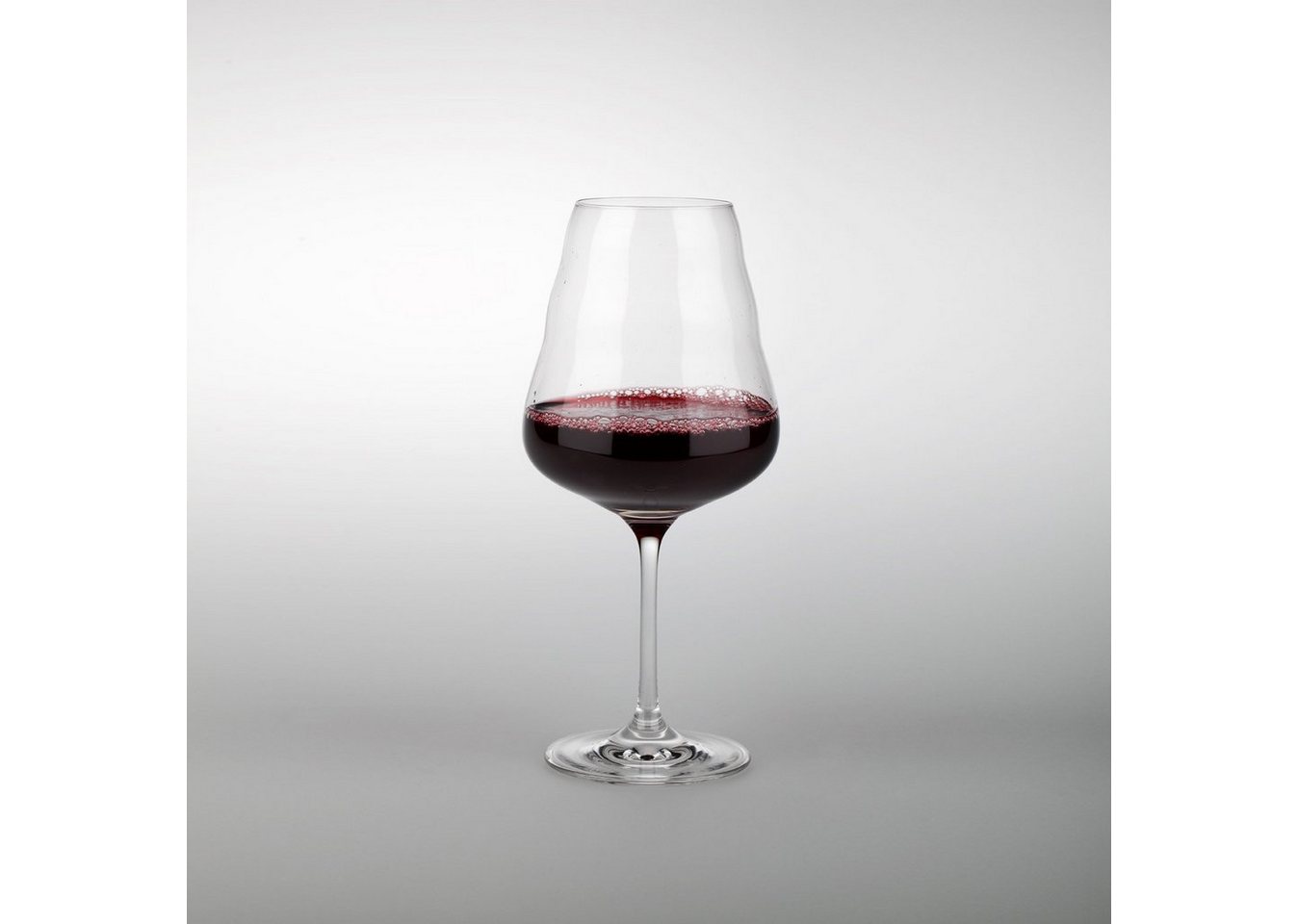 Natures-Design Rotweinglas Calix mit Blume des Lebens 0.5l, Bleifreies Glas von Natures-Design
