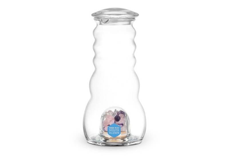 Natures-Design Wasserkrug Cadus mit Edelsteinen und Glasdeckel 1l Natures-Design Wasserkrug Cadus mit Edelsteinen und Glasdeckel 1l von Natures-Design