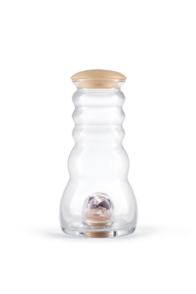 Natures-Design Wasserkrug Cadus mit Edelsteinen und Zirbenholzdeckel 1l Natures-Design Wasserkrug Cadus mit Edelsteinen und Zirbenholzdeckel 1l von Natures-Design