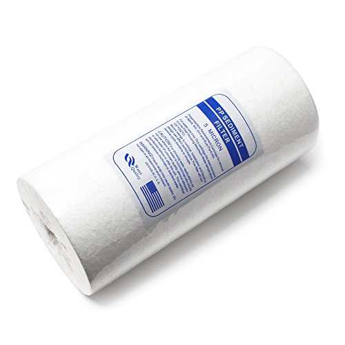 Naturewater PP-10L 5 µ PP Sedimentfilter Kartusche 254 mm (10 Zoll), Wasserfilter Kartusche, Filterpatrone für Trinkwasser Umkehrosmoseanlage von Naturewater