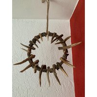 Geweih Dekoring von Naturhandwerkerei