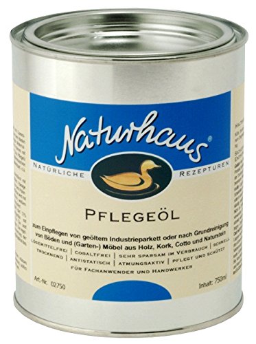 NATURHAUS NATURFARBEN Pflegeöl, 1 Stück, farblos, 750 ml von Naturhaus Naturfarben