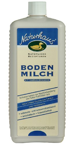 NATURHAUS NATURFARBEN Bodenmilch, 1 Stück, Farblos, 1 l von Naturhaus Naturfarben