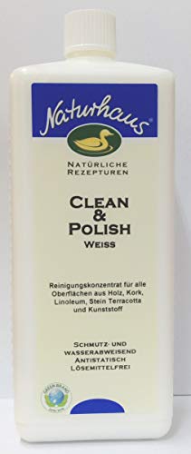 NATURHAUS NATURFARBEN Clean und Polish, 1 Stück, weiß, 1 l von Naturhaus Naturfarben