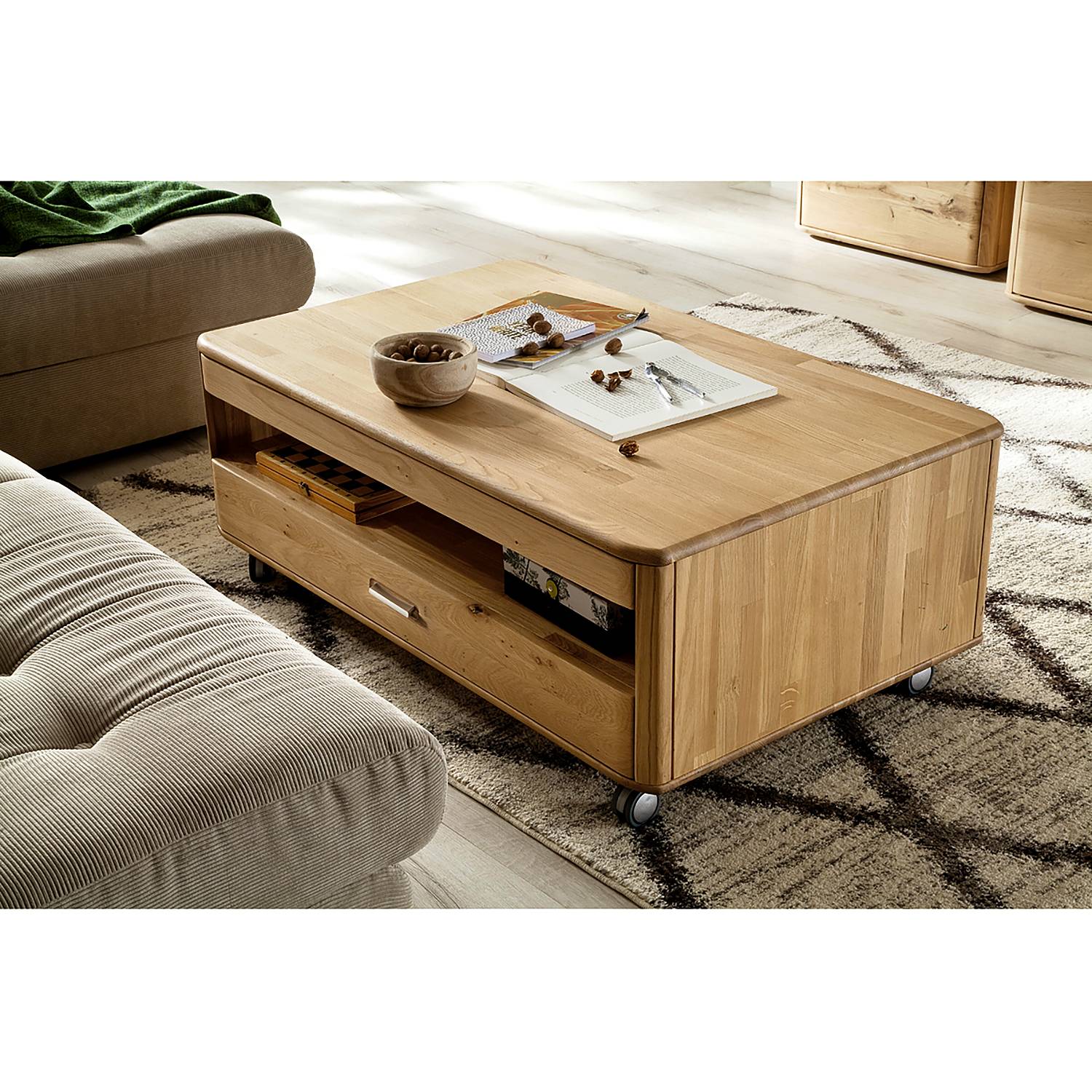 home24 Couchtisch 115 x 45 x 70cm Holz home24 Couchtisch 115 x 45 x 70cm Holz von home24