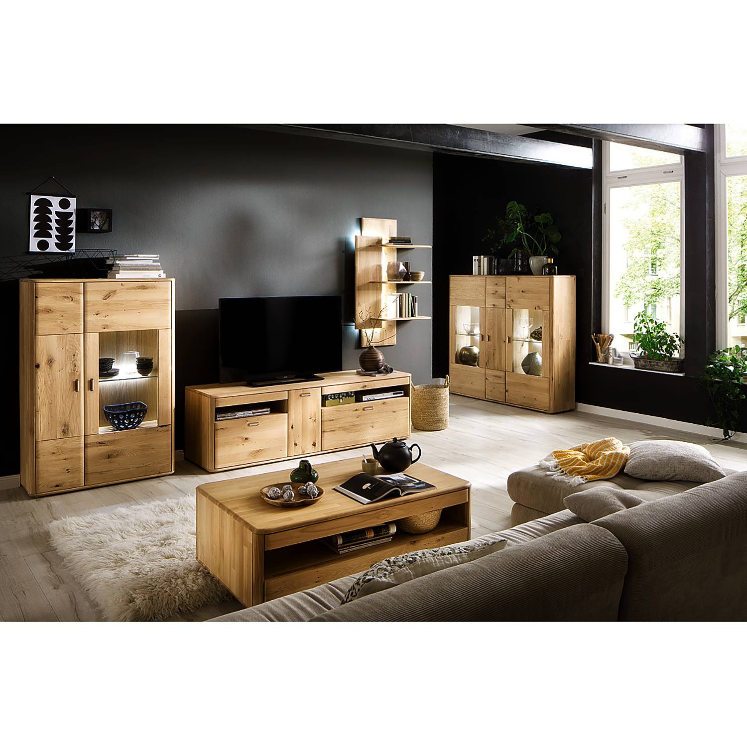 home24 Highboard I 156 x 141 x 38cm Holz home24 Highboard I 156 x 141 x 38cm Holz von home24