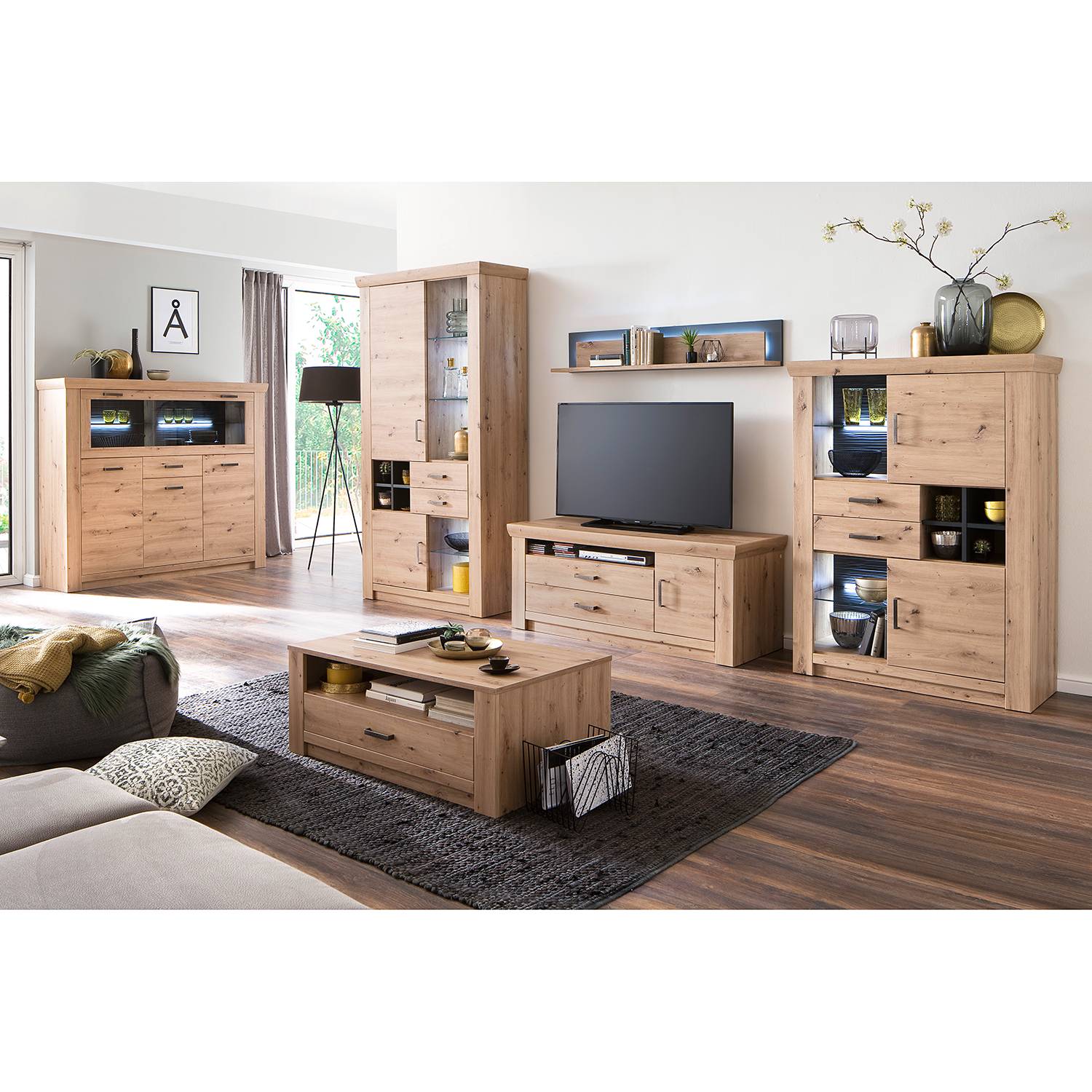 Highboard Mendes II von Naturoo