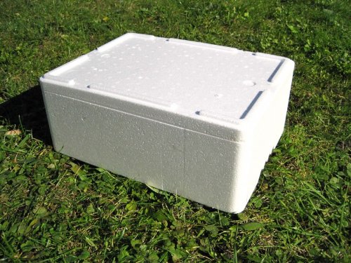 Angelwurm Kühl- und Transportbox, Verpackung: Styroporbehälter groß von Natursache