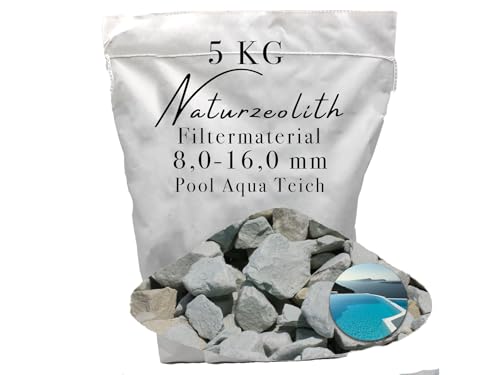 Naturzeolith 8,0-16,0 Zeolith Filtermaterial Zeolith Ceolith Zeolite Naturmineral (5 kg) von Naturzeolith