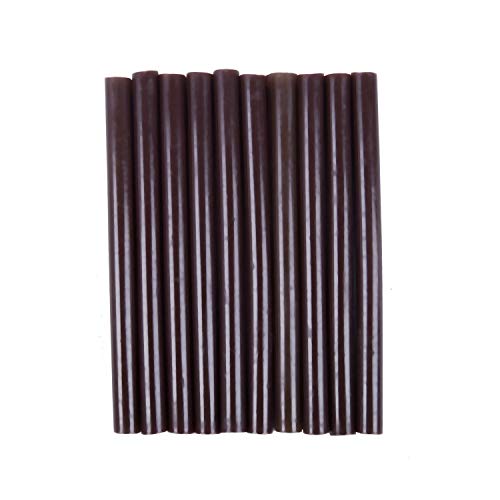 Naugan Heißklebestifte für Heißkleber, 100 mm x 7 mm, Braun, 10 Stück Naugan Heißklebestifte für Heißkleber, 100 mm x 7 mm, Braun, 10 Stück von Naugan