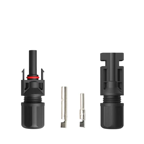 Naukita Solar Verlängerungskabel für Solarpanel - Solarstecker Solarkabel für Solarmodule - Photovoltaik-Stecker - Kabel 4 mm² / 6 mm² - TÜV, Kabelquerschnitt:4mm², Länge:1x Steckerpaar Naukita Solar Verlängerungskabel für Solarpanel - Solarstecker Solarkabel für Solarmodule - Photovoltaik-Stecker - Kabel 4 mm² / 6 mm² - TÜV, Kabelquerschnitt:4mm², Länge:1x Steckerpaar von Naukita