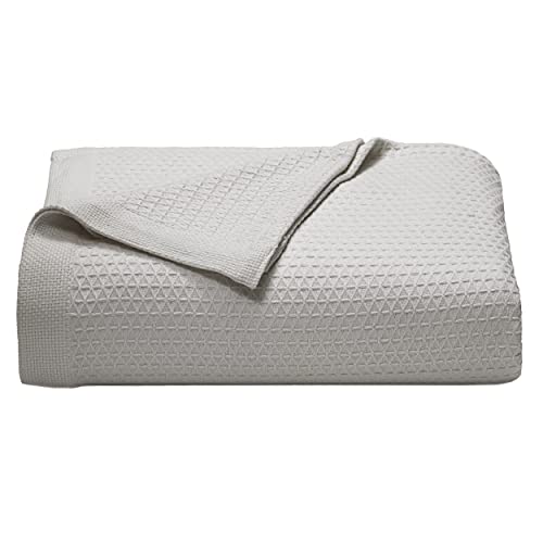 Nautica - Doppeldecke, mittelschwere Baumwolle, Heimdekoration für alle Jahreszeiten, Wohnheim-Essentials (Baird Grey, Twin) von Nautica Home