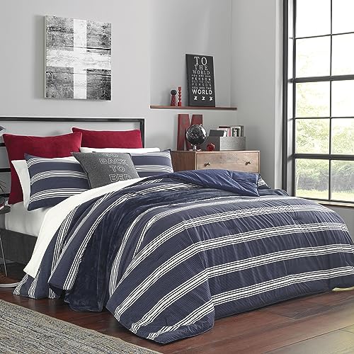 Nautica Craver Bettwäsche-Set Casual Twin Duvet Navy von Nautica