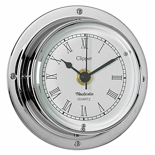 Nauticalia Clipper Uhr (QuickFix), Chrom von Nauticalia