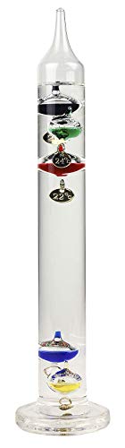 Nauticalia Galileo Thermometer, 5 Kugeln, 28 cm, Mehrfarbig Nauticalia Galileo Thermometer, 5 Kugeln, 28 cm, Mehrfarbig von Nauticalia