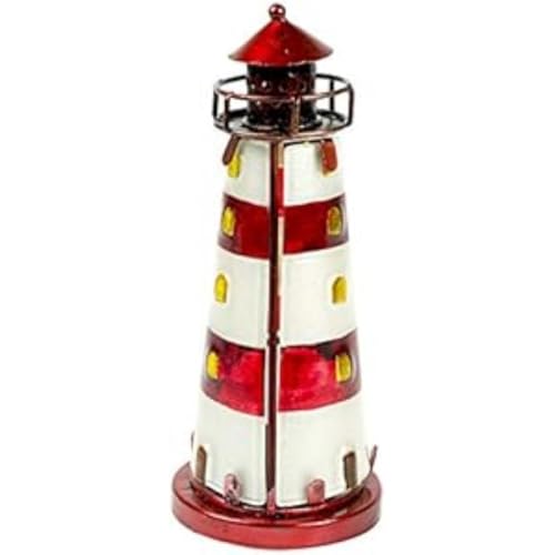 Nauticalia Buntglas l'house rot 18cm, Glas Metall, Nicht zutreffend von Nauticalia