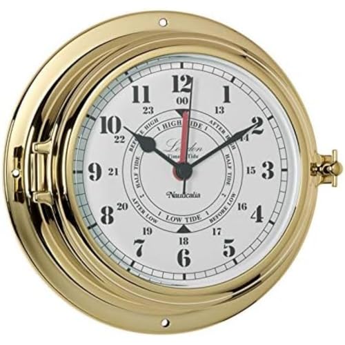 Nauticalia London Tide Uhr Messing von Nauticalia